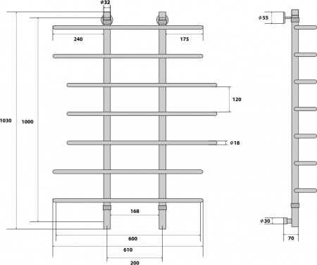 ����������������� ������� Energy Aero 100x60