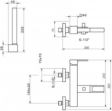 ��������� Migliore Kvant ML.KVT-2700.CR ��� ����� � �����