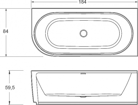 ��������� ����� Riho DesireBD0600500000000 180�80 L