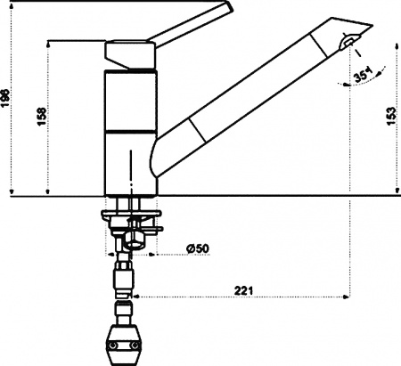 ��������� Reginox Goya K715K Titanium ��� �������� �����
