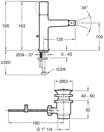 ��������� Jacob Delafon Rivoli E24167-CP ��� ����