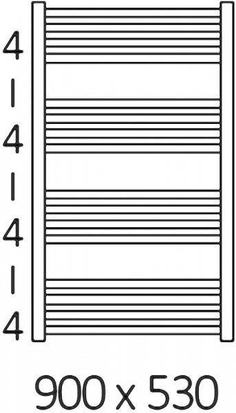 ����������������� ������������� Terma Fiona + MOA 53x90 �����, 300W