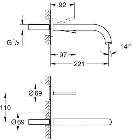 ��������� Grohe Atrio New Joy 19918003 ��� ��������