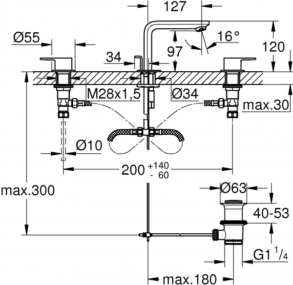 ��������� Grohe Lineare New 20304001 ��� ��������