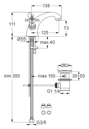  Ideal Standard Reflections B9653AA  