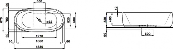     Laufen Alessi 2.4597.2.000.000.1
