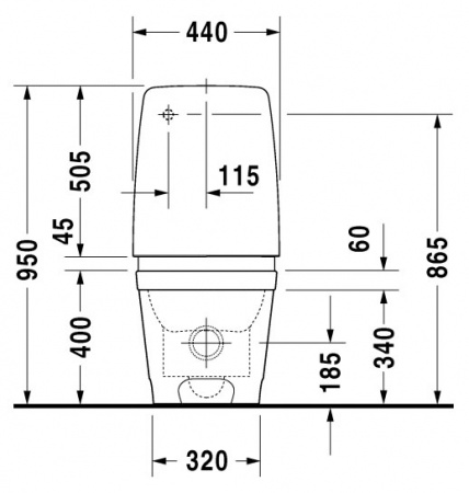 ����� ��� ������� Duravit Esplanade