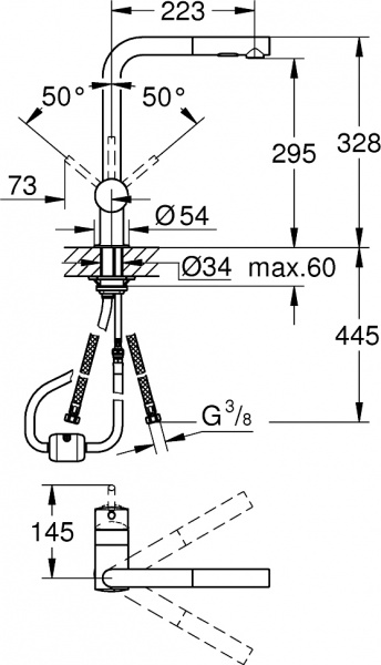 ��������� Grohe Minta 30274A00 ��� �������� �����