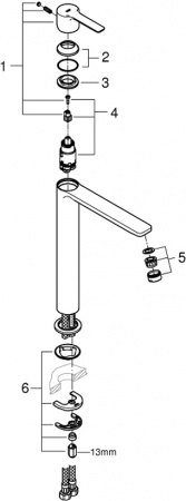 ��������� Grohe Lineare New 23405DC1 ��� ��������