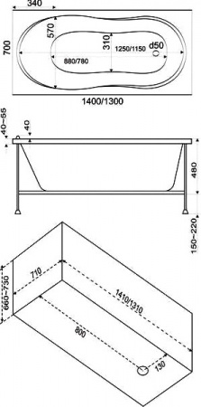 ��������� ����� Bas ����� �� �����39 140x70 � �/�