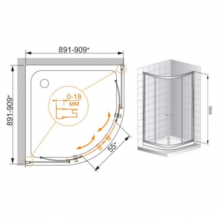 ������� ������ Cezares Pratico GL R 2 90 C Cr TR � ��������