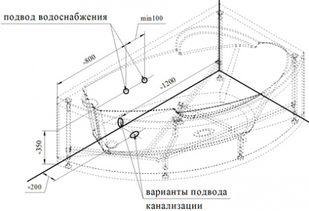 ��������� ����� Radomir Vannesa Massage ����� 165�105, � �������������, �������� � �������, ������, R