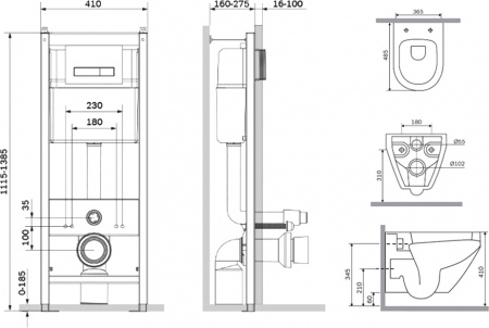 �������� AM.PM Spirit IS30251.701700 ������ ����� ���� ������ + ���������� AM.PM �� 30 ���� �������� �� �����������