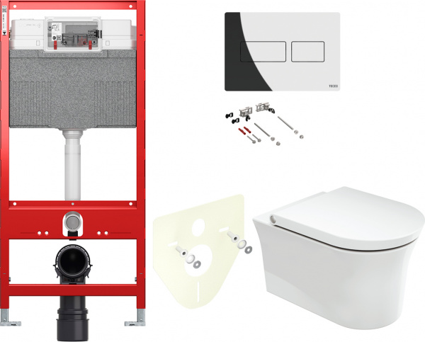 �������� ������ ��������� Duravit White Tulip 2576092000 ������������ + ������-������� � ����������� + ����������� TECE TECEprofil Uni 2.0 9300302 � ������� �����