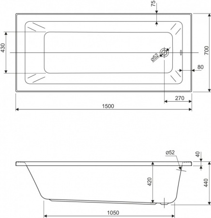 ��������� ����� Cezares Plane Solo Mini 150�70