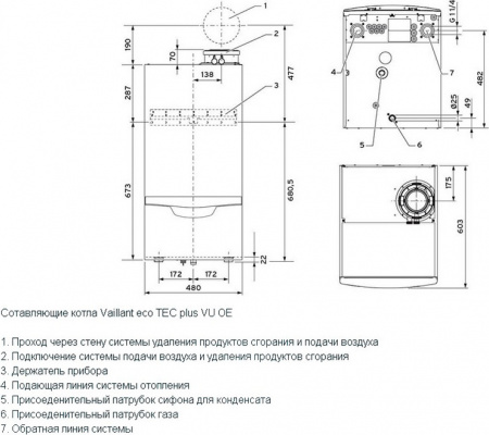 ������� ����� Vaillant ecoTEC Plus VU OE 1206/5-5 (22,4-123,4 ���)