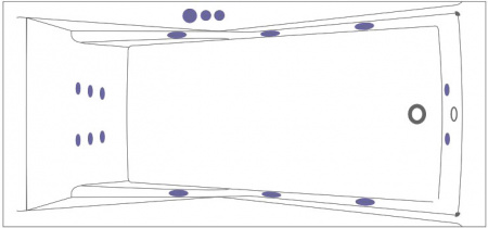 ��������� ����� Excellent Palace WAEX.PAL17.SMART 170x75