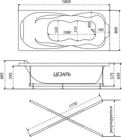 ��������� ����� Triton ������ ������ 180x80