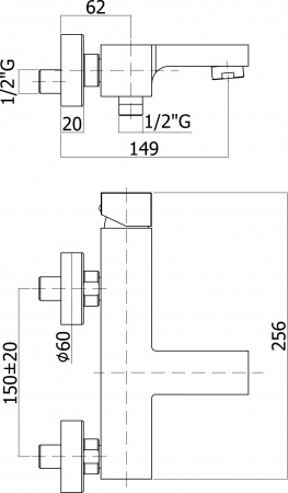��������� Paffoni Elle EL022CR ��� ����� � �����