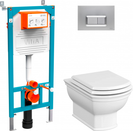 ��������  ������� ����������� VitrA 800-2013 � ������� �����, ���� + ���� ��� ������� ���������� VitrA Valarte 7805B003-0075 + ������-������� VitrA Valarte 124-003-009 � �����������