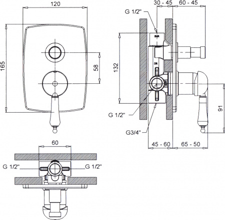 ��������� Margaroli Classica RU1008AA01BR � ���������� ������