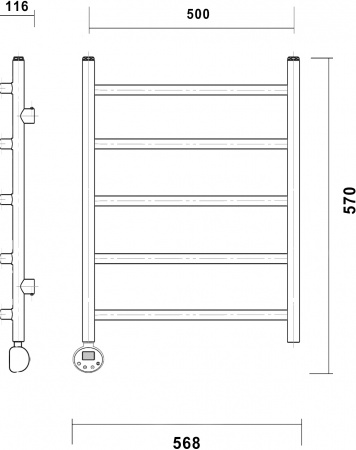 ����������������� ������������� Domoterm ������� �5 50x50, �������� ������, L