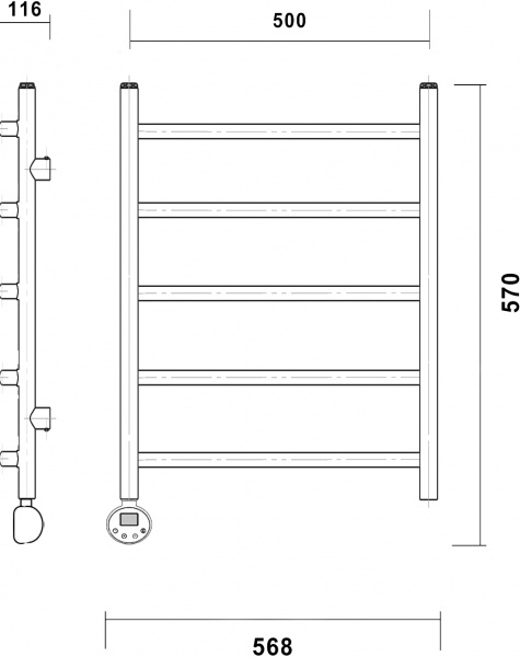����������������� ������������� Domoterm ������� �5 50x50, �������� ������, L