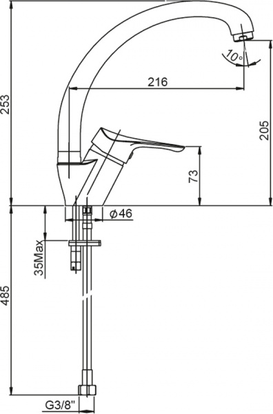 ��������� Paini Dilos 76CR570KM ��� �������� �����
