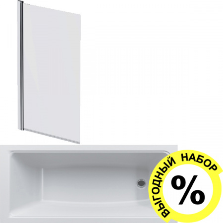 ��������� ����� AM.PM Gem W90A-170-075W-A 170x75 � �������� + ������ �� ����� + ���������� AM.PM �� 30 ���� �������� �� �����������