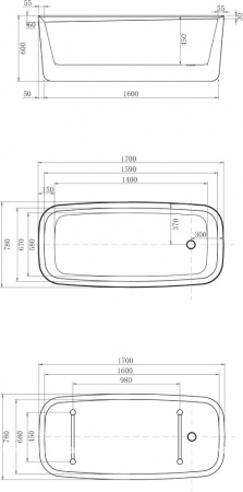 ��������� ����� Allen Brau Infinity 3 170x78, ����� �������