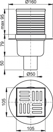 ������� ���� AlcaPlast APV APV6111