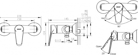 ��������� Bravat Emeralda TF9135147CP-01-RUS ��� ����