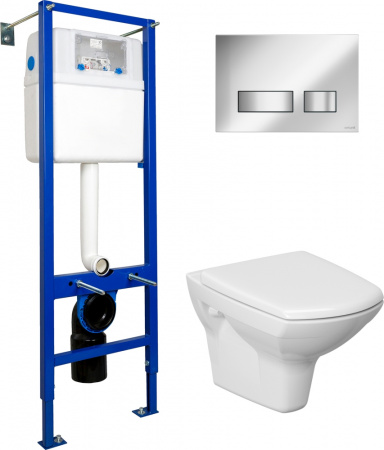 �������� ������ Cersanit Carina new clean on + ����������� Cersanit Link Pro � ������� ����� ���� ���������