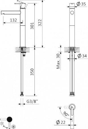 ��������� Cezares Leaf LC1-01-W0 ��� ��������