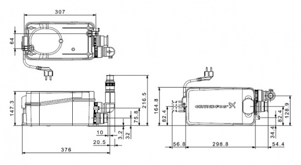 ��������������� ����� Grundfos Sololift2 D-2 (��������).