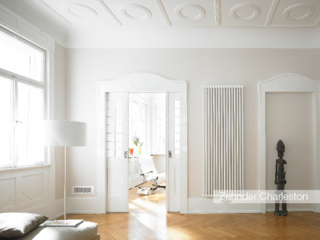 �������� �������� ������������ Zehnder Charleston 3180/10 1270 RAL 9016 3-� ���������, ����������� ������� 3/4