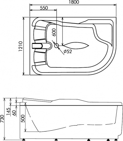 ��������� ����� Gemy G9083 B L 180x120