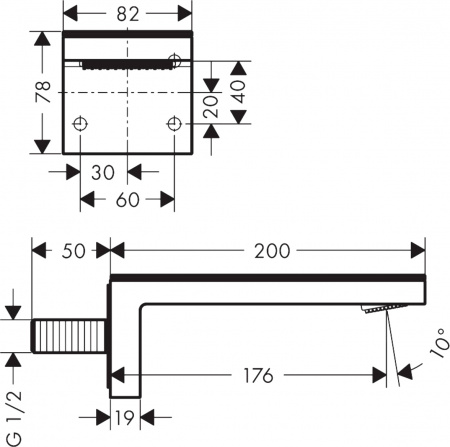 ����� Axor MyEdition 47410000 ��� �����