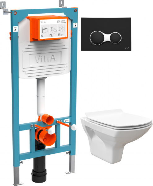 �������� ������ ��������� STWORKI ��������� Clean On DPL EO slim 63428 ������������ + ����������� VitrA 800-2011 � ������ ������� �����