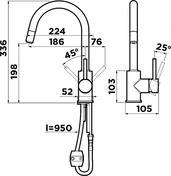 ��������� Omoikiri Shinagawa 4994336 ��� �������� �����