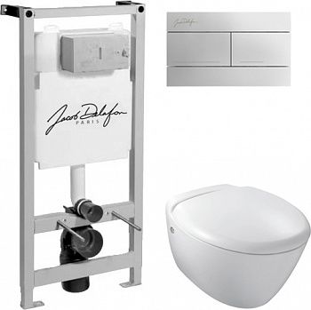 ��������  ������� ����������� ��� �������� Jacob Delafon E5504-NF + ������ ��������� Jacob Delafon Presquile E4440 + ������ ����� Jacob Delafon E4316-