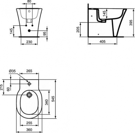 ���� ��������� Ideal Standard Connect Air E018001
