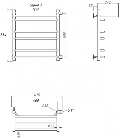 ����������������� ������� ������ ����� �� 3 � ��4 R, 50x60x40, � ������