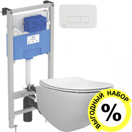 ��������  ������ ��������� Pestan Fluenta Rimless 40006661 ������������ + ������� ����������� ��� �������� Ideal Standard ProSys 120P R027767 + ������