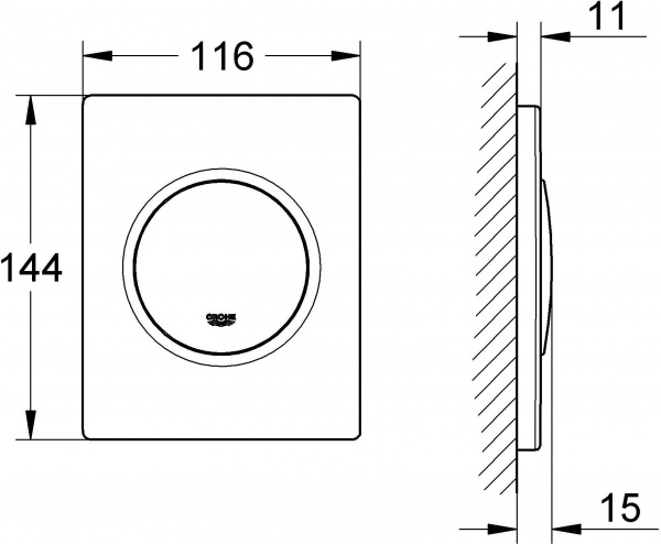 ������ ����� Grohe Nova cosmopolitan 38804000 ��� ��������