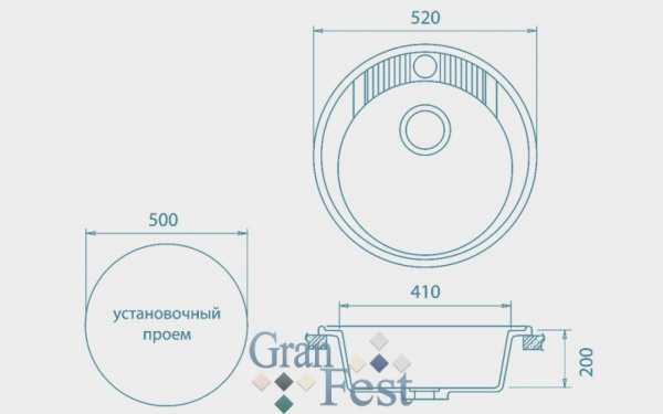 ����� �������� GranFest Rondo GF-R520 ������