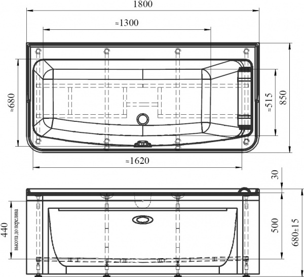 ��������� ����� Radomir �������� 1-01-0-0-1-134 180x85