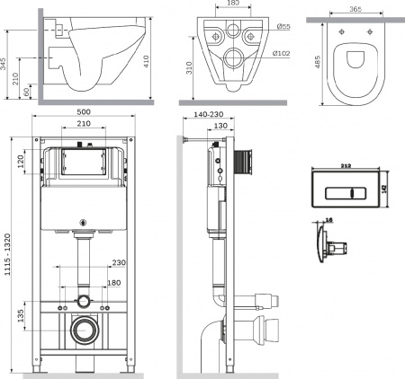 �������� AM.PM Spirit V2.0 IS48001.701700 � �������� ��������� + ���������� AM.PM �� 30 ���� �������� �� �����������