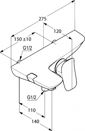 ��������� Kludi Ambienta 534450575 ��� ����� � �����