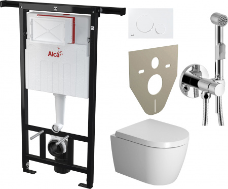 �������� ������ ��������� Duravit ME by Starck 2530090000 + ������� ����������� ��� �������� AlcaPlast Jadromodul AM102/1120 � �������, ������������� � ������������� �����